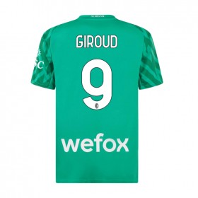 Camisolas AC Milan Giroud 9 Special Guarda Redes 1º Equipamento Principal 2023-24 Manga Curta
